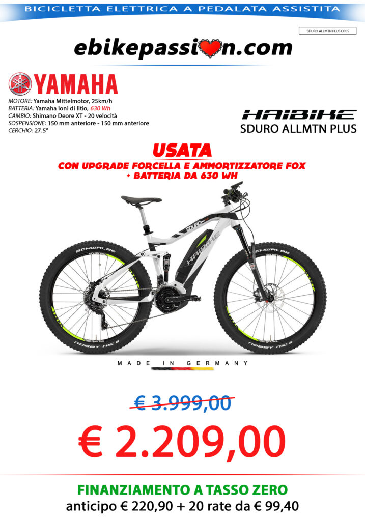 Haibike sduro sales allmtn plus