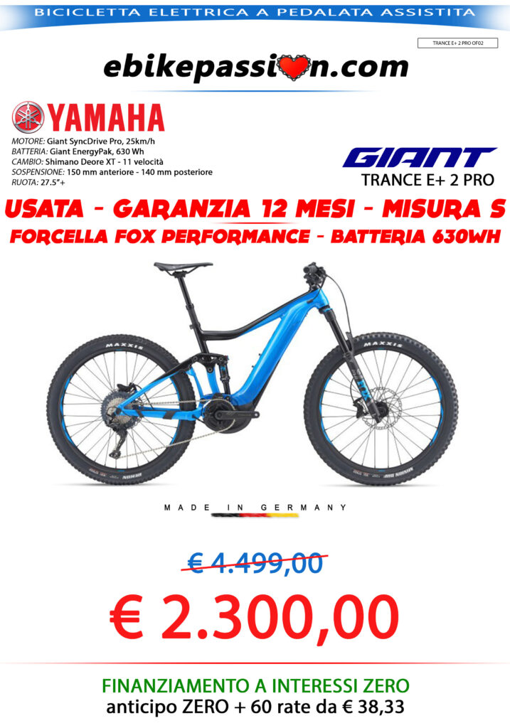 2019 giant trance e+ 2 pro best sale